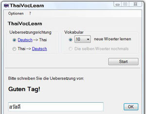 Thai Voc Learn
